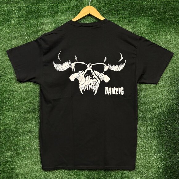 Danzig Self Tiled Album Heavy Metal Band T-Shirt Size Large - Picture 3 of 4